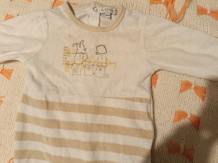 💙 Pyjama bébé – In Extenso (68 cm) 💙 - photo numéro 2