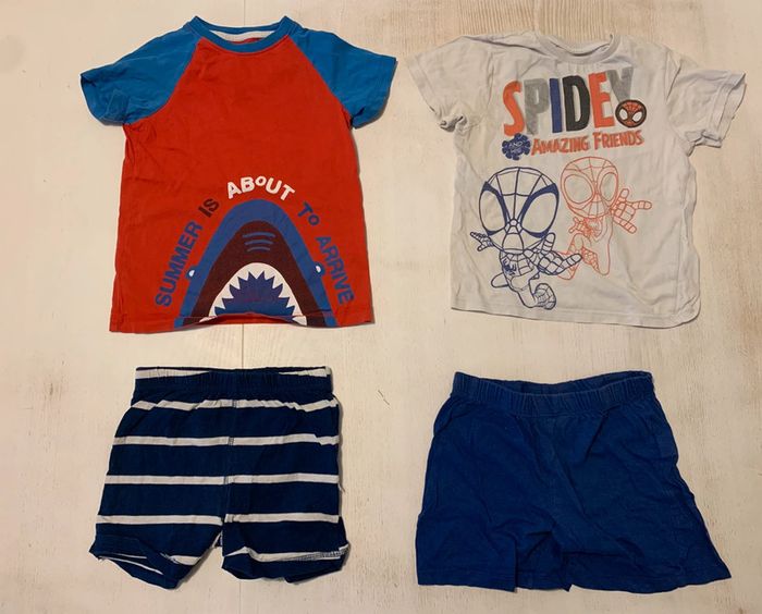 2 pyjamas short 3-4 ans