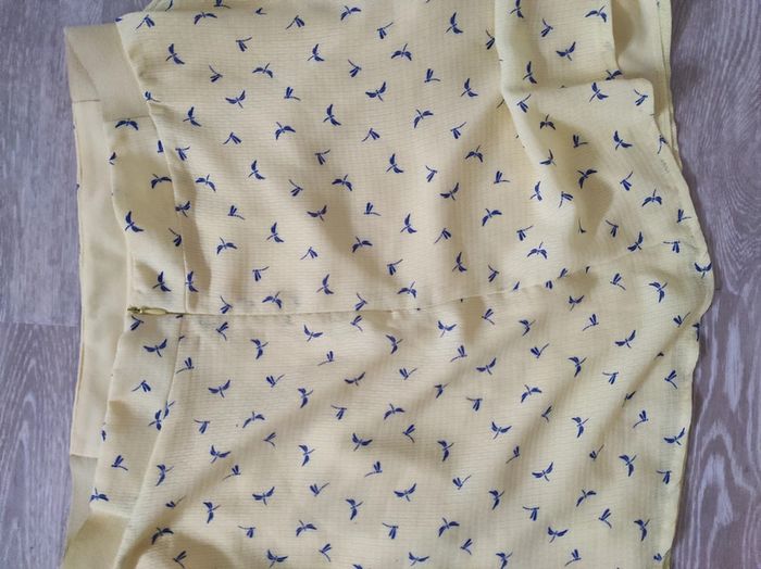 Jupe patineuse jaune taille M/L - photo numéro 7