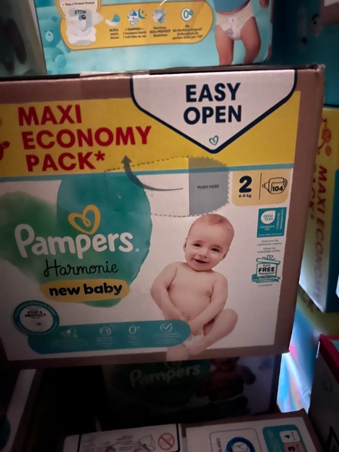 1 carton pampers harmonie 2