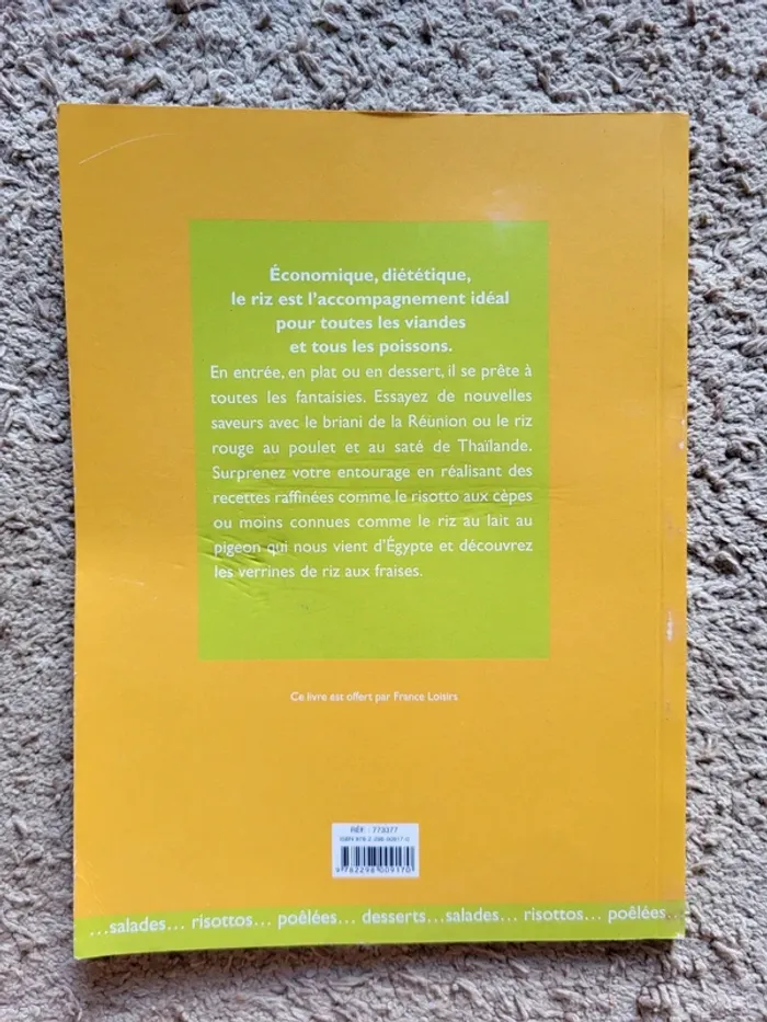 Lot de 2 livres de cuisine recettes de riz et réceptions à thème - photo numéro 11