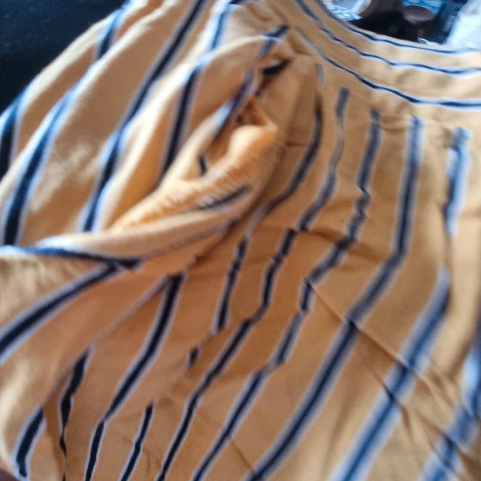 Pantalon neuf sans étiquette toile 3xl jaune marine - photo numéro 4