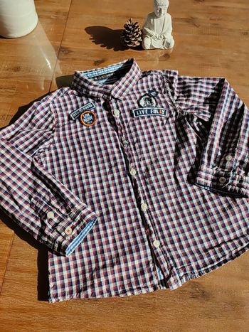 Jolie chemise ML IKKS 4 ans