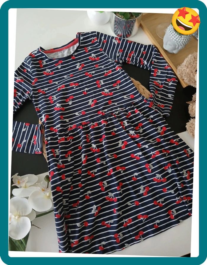 Robe à motifs Taille 8 Ans🌿💝 - photo numéro 4