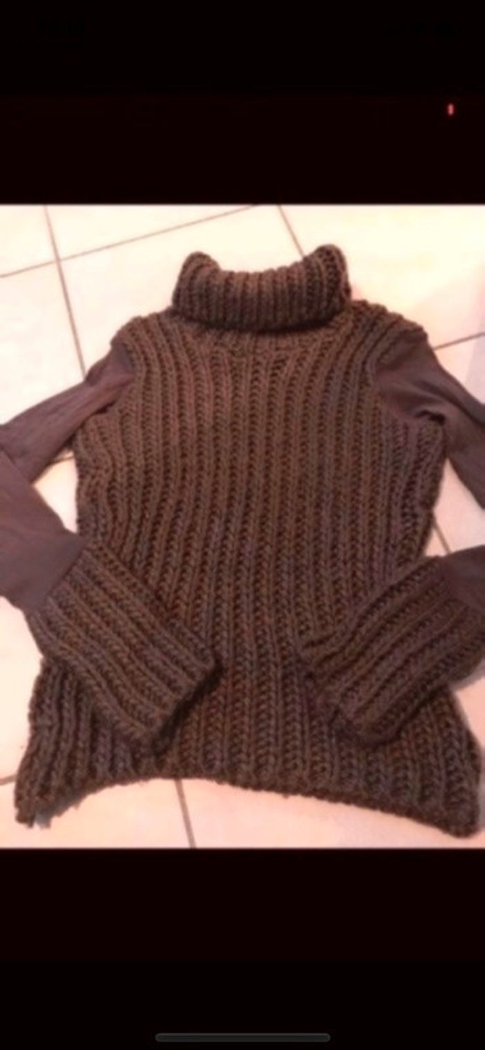 Pull grosse maille