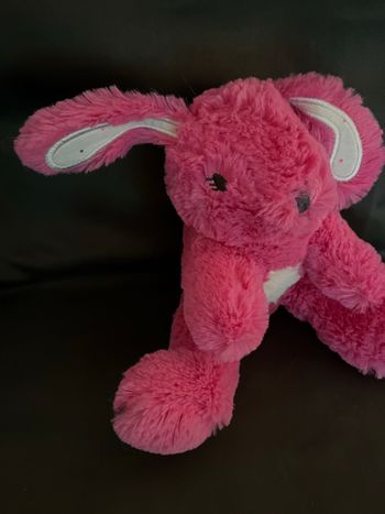 Doudou orchestra lapin fushia neuf