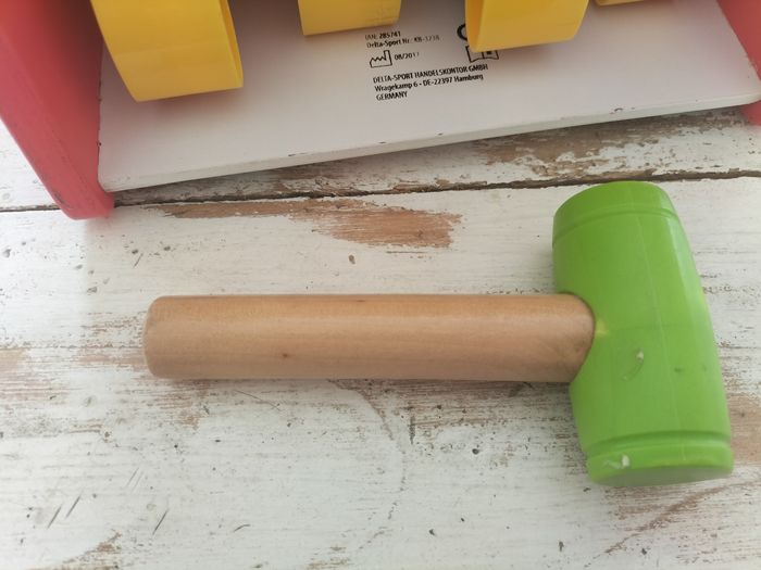 Jeu en bois avec marteau - photo numéro 7