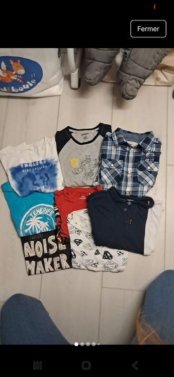 Lot taille 8 ans