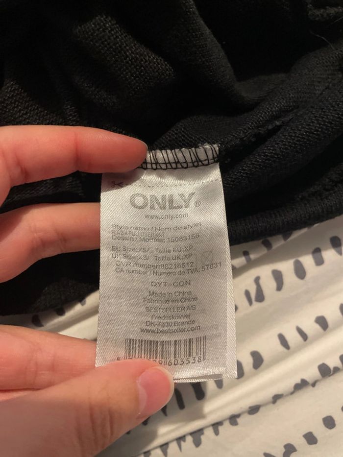 Tee shirt Only femme Noir - photo numéro 5