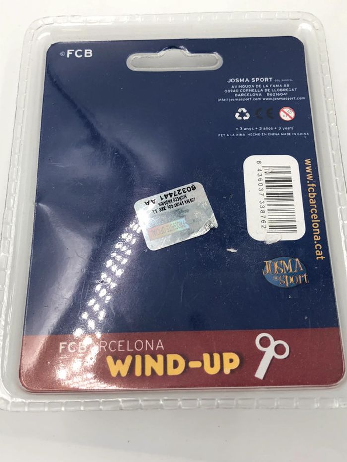 Figurine Wind Up Fc Barcelone V.Valdes neuf - photo numéro 3
