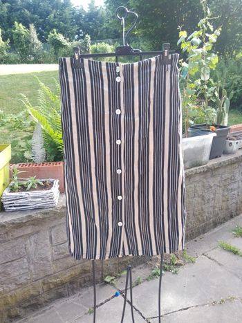 Jupe mi longue elastique