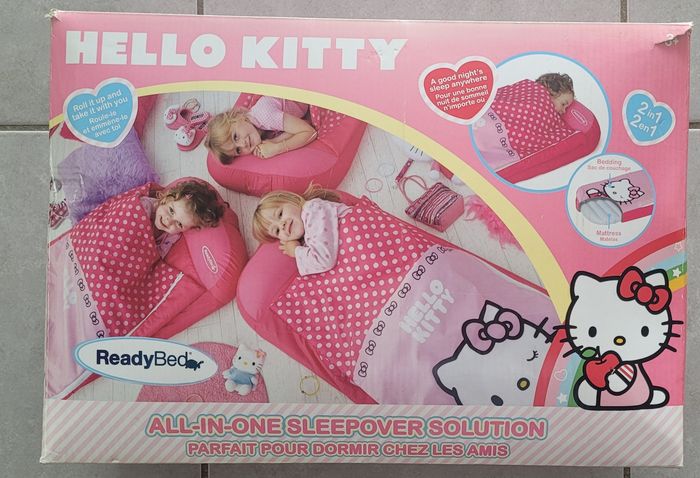 Sac de couchage avec matelas gonflable Hello Kitty - photo numéro 8
