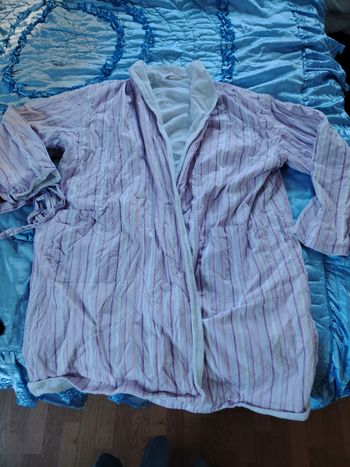 Peignoir réversible