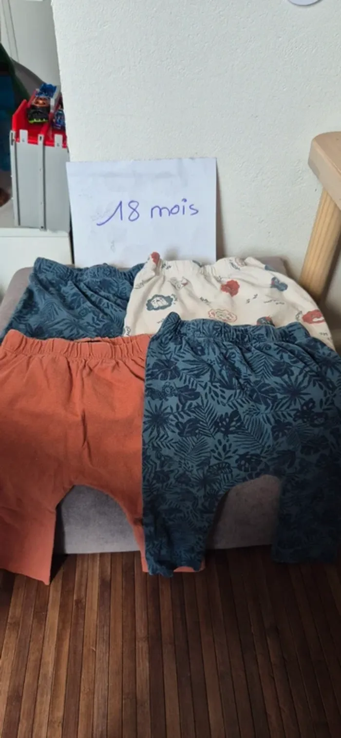 Lot 4 pantalons leger