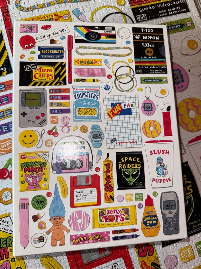 Puzzle In the 90’s Happily