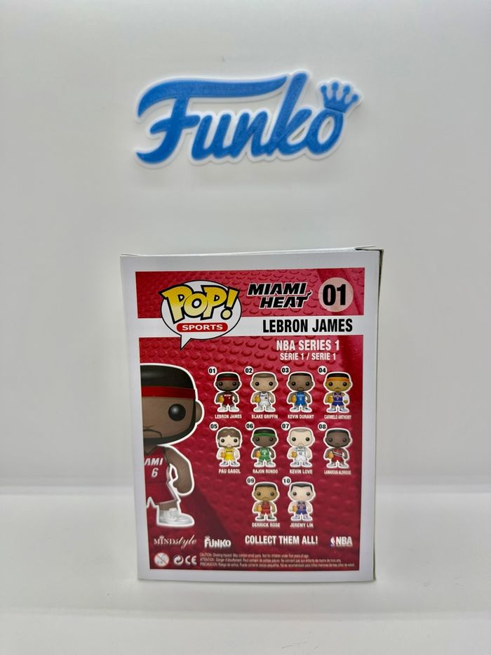 Funko Pop NBA Miami Heat Lebron James 01 - photo numéro 5