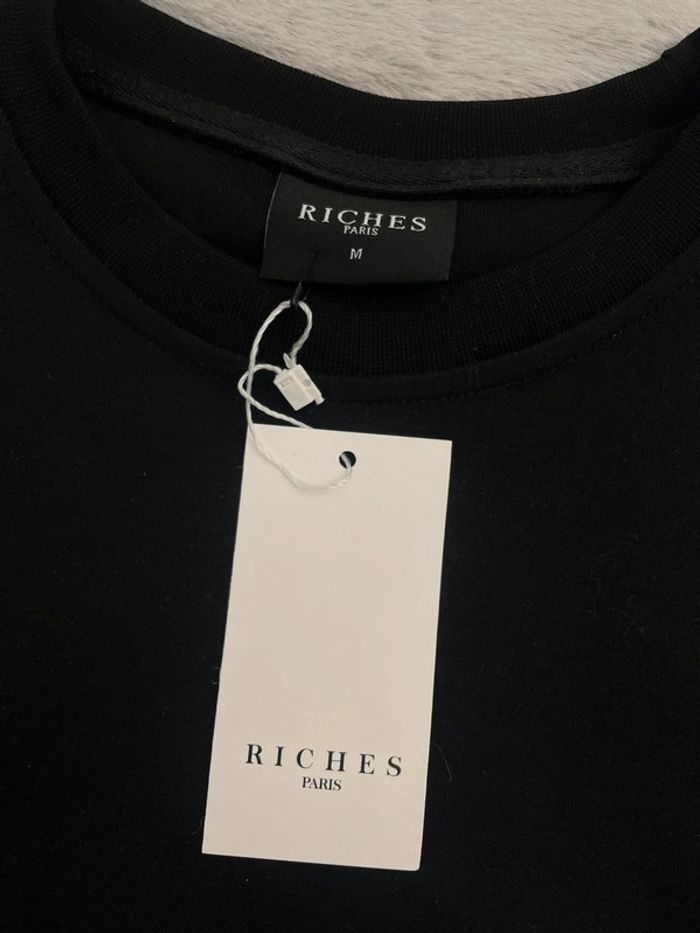 T-shirt Oversize Riches Paris brodé - Taille M - photo numéro 5