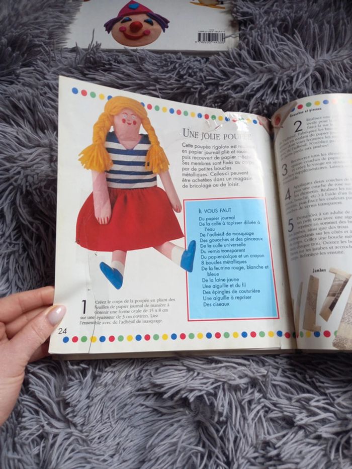 🎁 A donner ! Lot de 2 livres créations "petites mains" - photo numéro 10