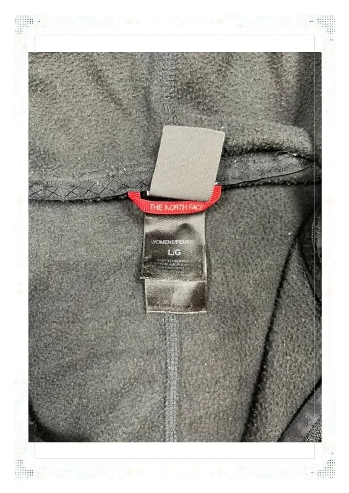The North Face polaire noir femme taille L full zip polyester - photo numéro 5