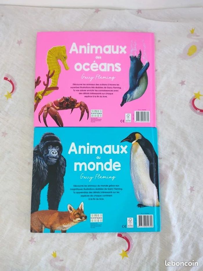 Lot 2 livres. Animaux des Océans / du monde - photo numéro 3