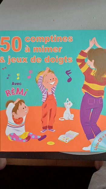 Livre de 50 comptines + cd