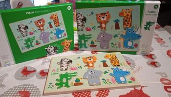 Puzzle coucou croco de Djeco