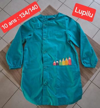 Tablier pour peinture 10 ans. Lupilu