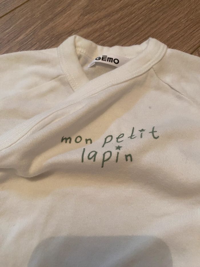 Ensemble salopette légère 6 mois - photo numéro 3