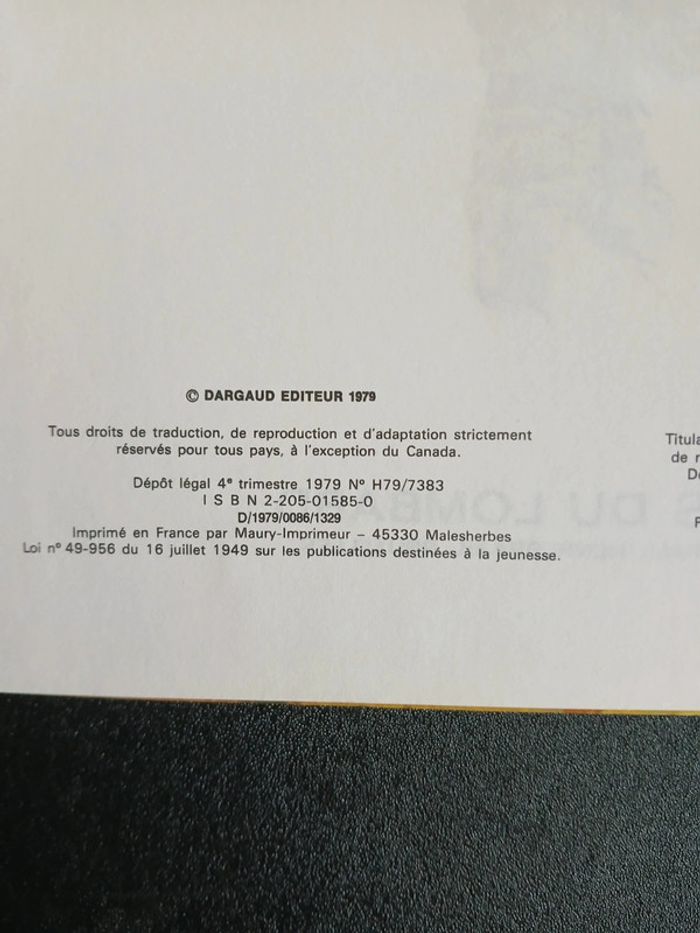 Bd la jeunesse de blueberry 3,EO - photo numéro 4