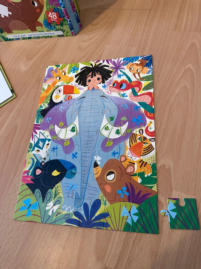 Coffret livre de la jungle - photo numéro 2