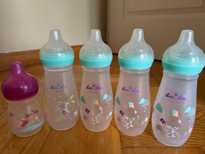 6 biberons plastiques Luc et Léa - photo numéro 2