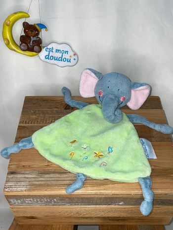 DIV90 doudou éléphant 🐘 les bébés d’elysea