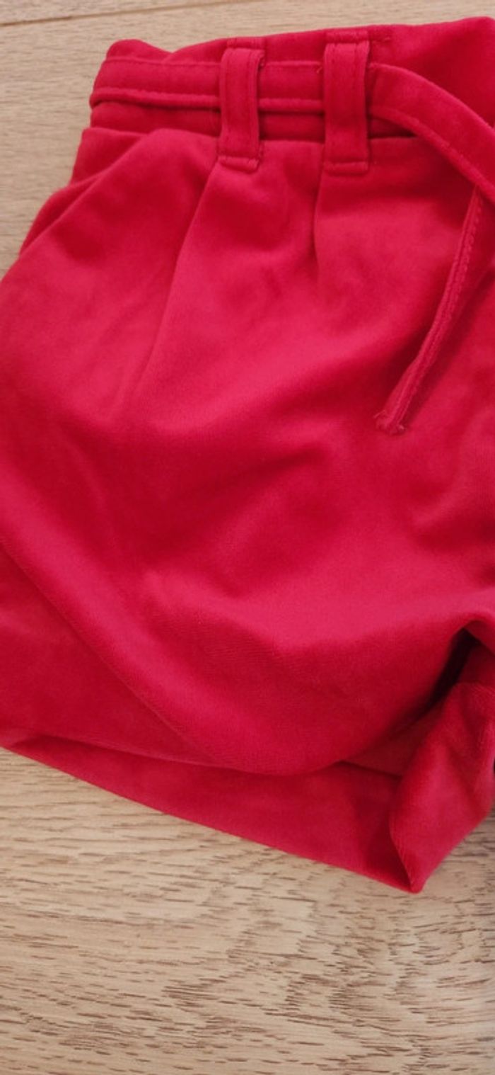 Short velours 2 ans - photo numéro 2