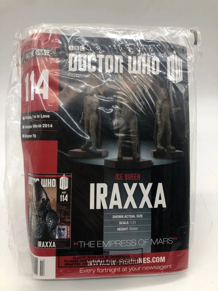 Doctor Who DW BBC 113 Robot Santa figurine+magasine - photo numéro 3