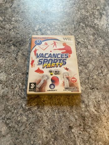 vacances sports party wii