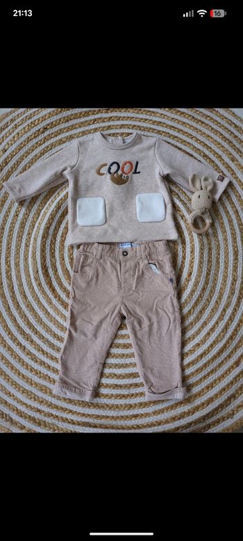 Ensemble neuf 12 mois