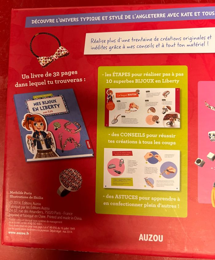 Mes bijoux en liberty neuf - photo numéro 3