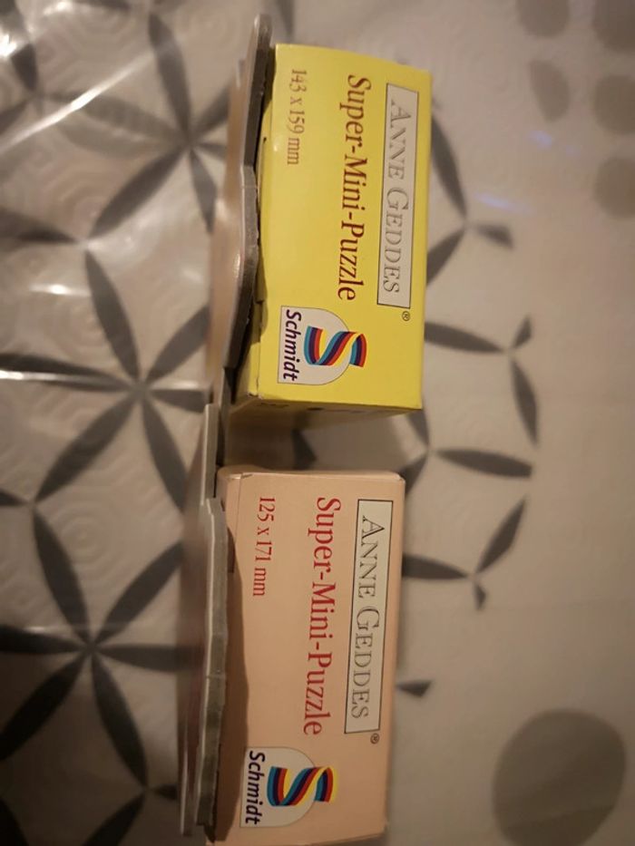 #lot de 2 minis #puzzles - photo numéro 2