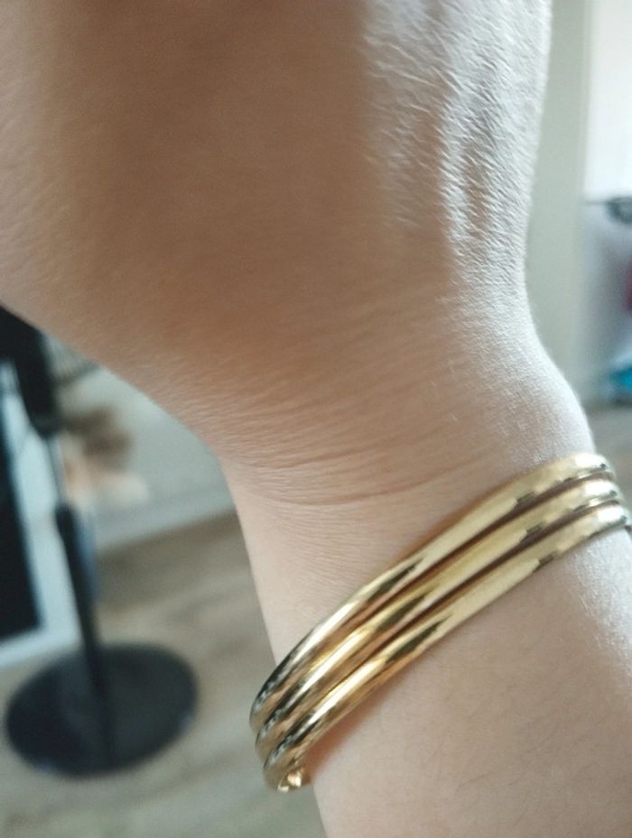 3 bracelets en acier inoxydable - photo numéro 3