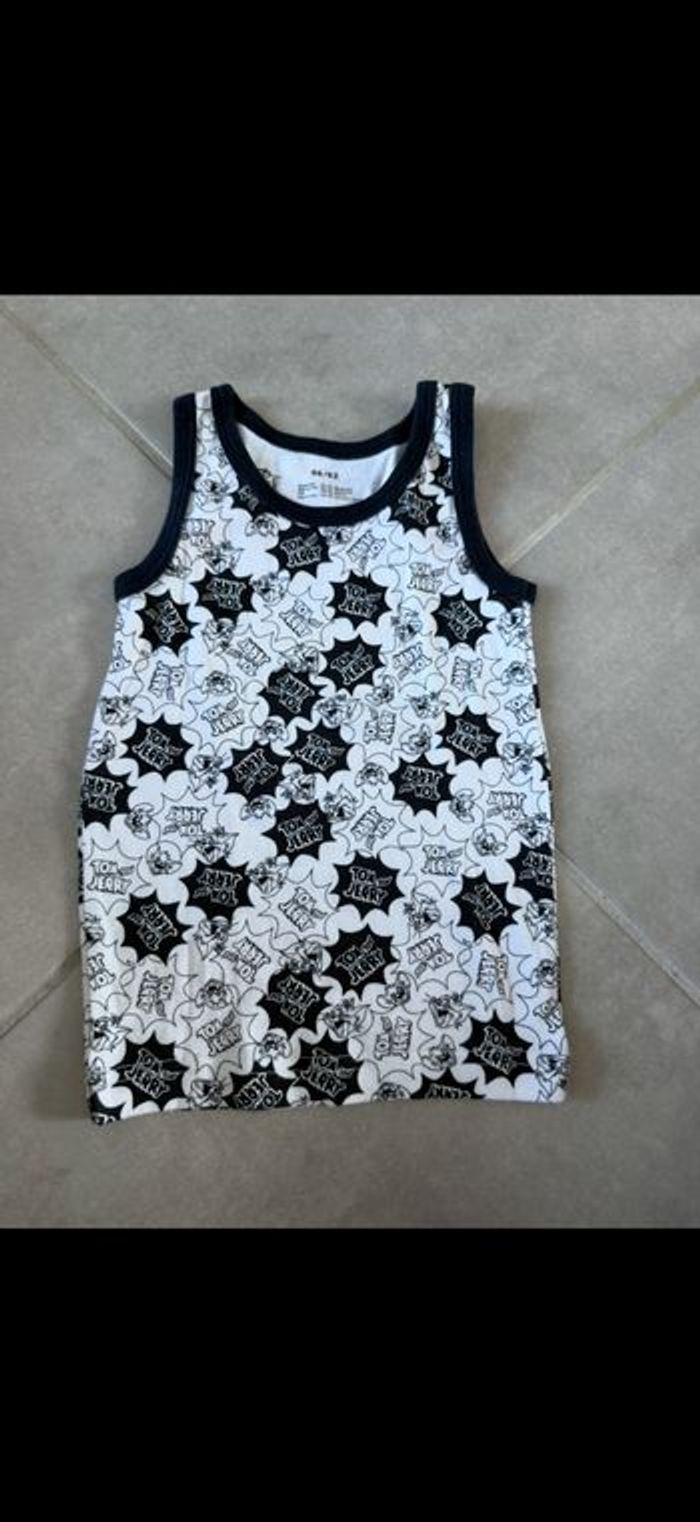 Maillot de corps Débardeur tee shirt Tom and Jerry 24 mois - photo numéro 2