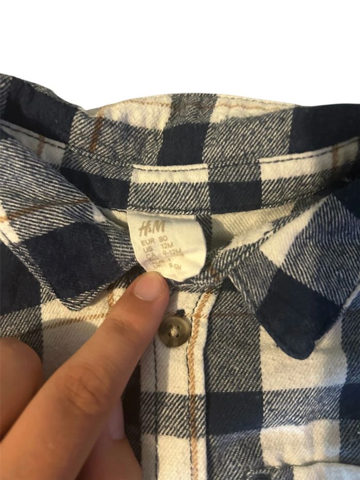 Chemise à carreaux - photo numéro 2