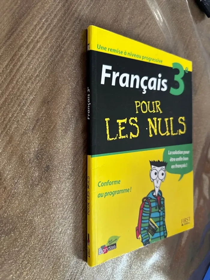 Livre français 3e pour les nuls - photo numéro 2