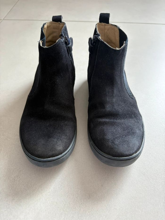 Bottines garcon - Jacadi en cuir - taille 33 - photo numéro 2