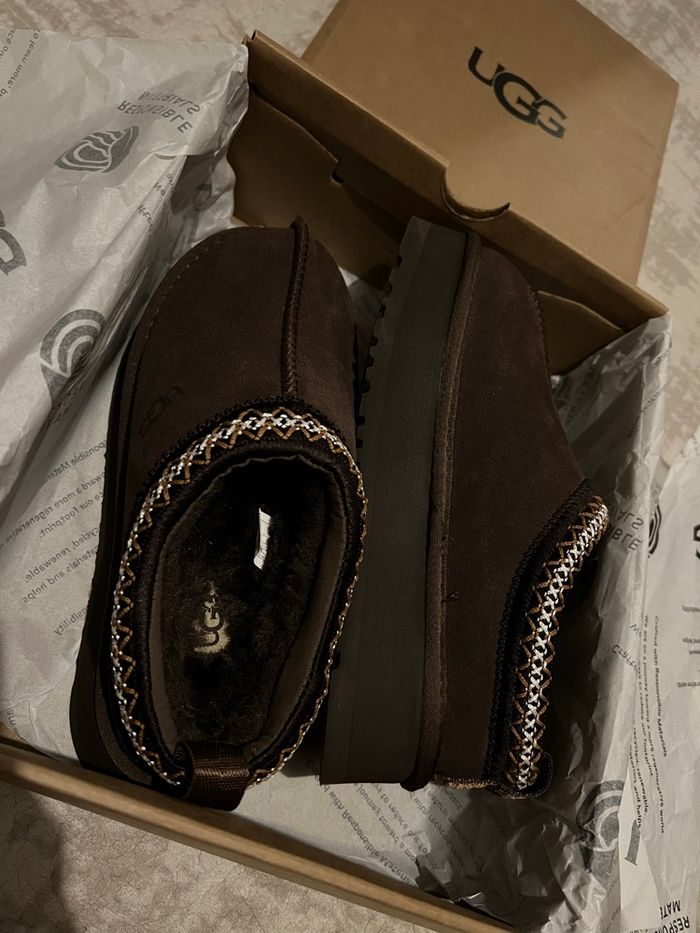 Ugg tazz marron chocolat - photo numéro 5