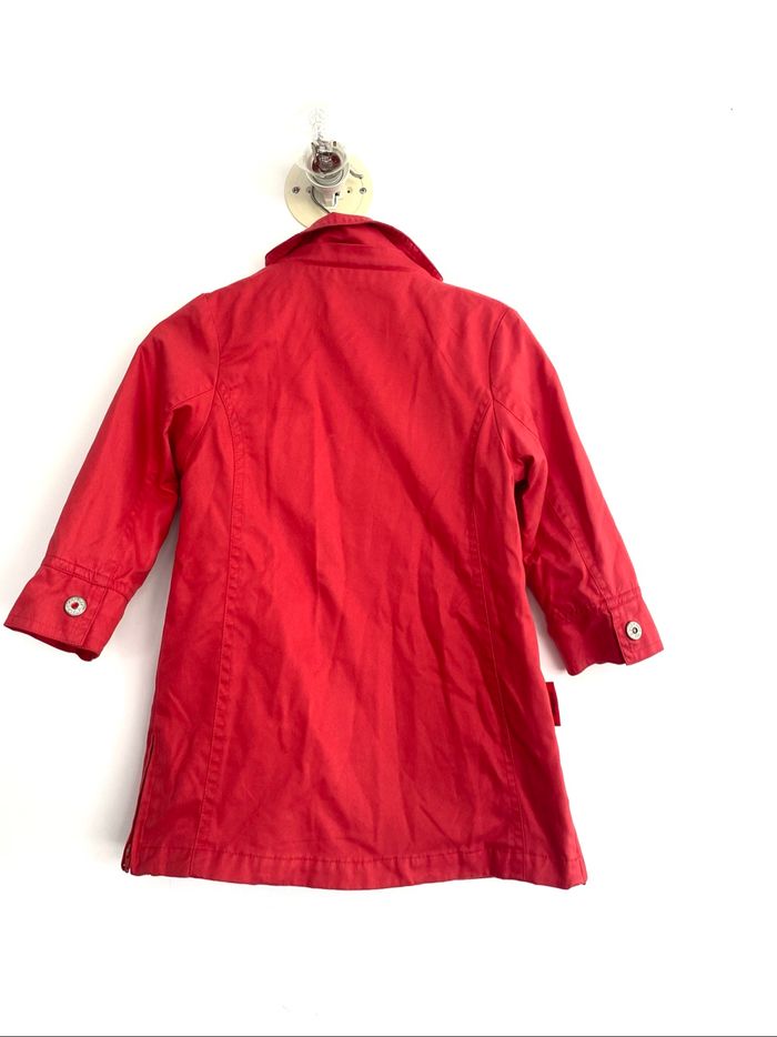 Trench fille rouge « Il était une fée « 24 mois - photo numéro 2