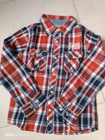 Chemise manches longues