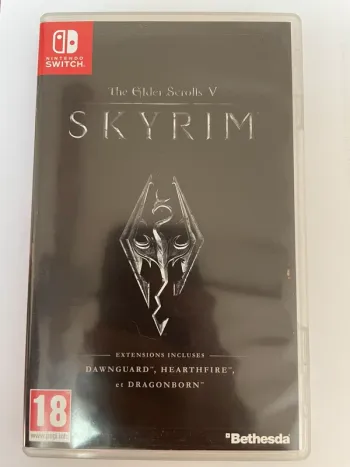 Jeu The Older Scrolls V Skyrim Nintendo Switch
