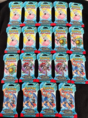 Boosters Pokémon EV09 – Aventures Ensemble (Blister cartonné) – Lot – NON PESÉS