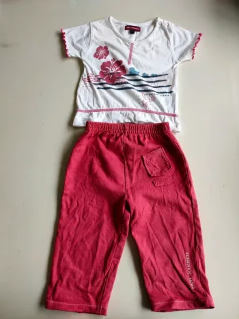 Ensemble bébé fille 18 mois