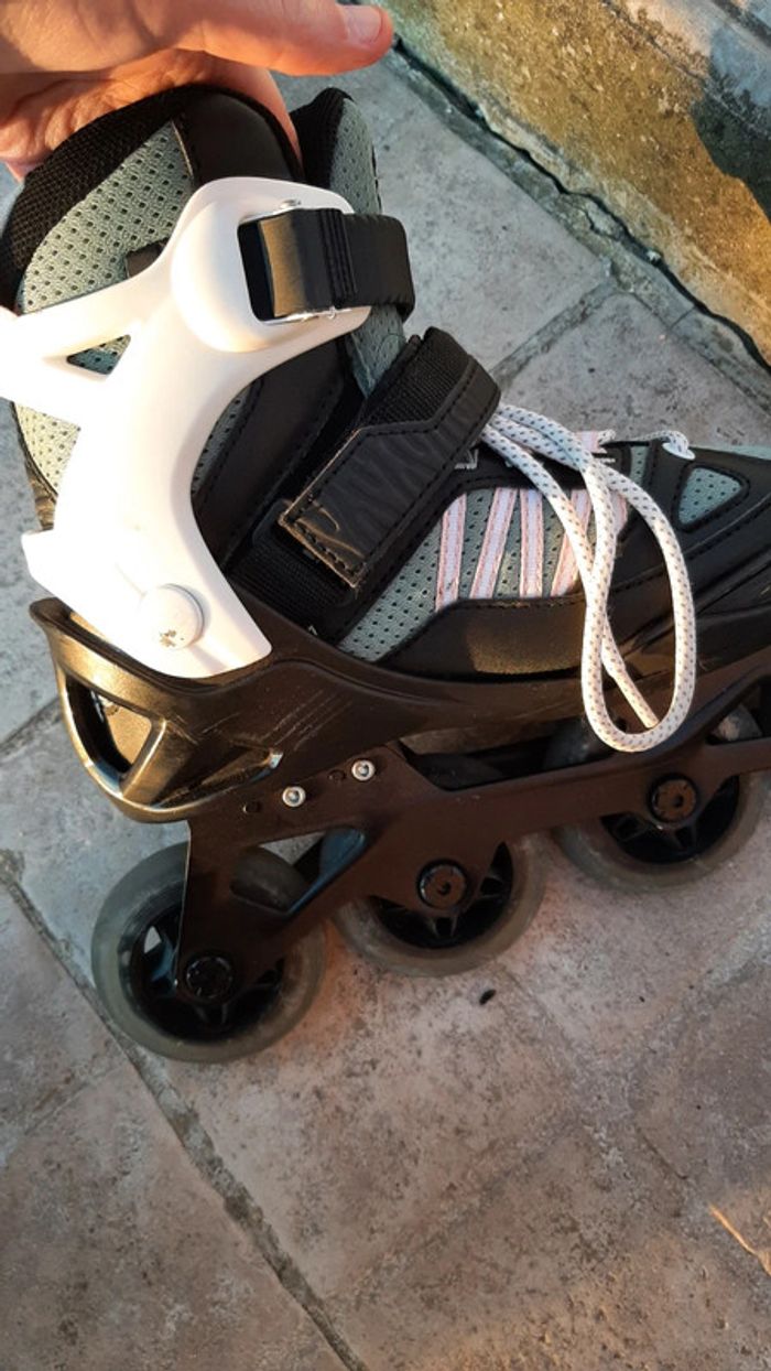Roller fille taille réglable T32 à T35 - photo numéro 4